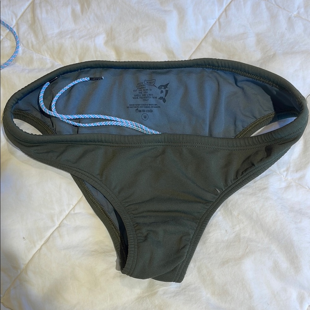 Women’s medium Jolyn Andy bikini top